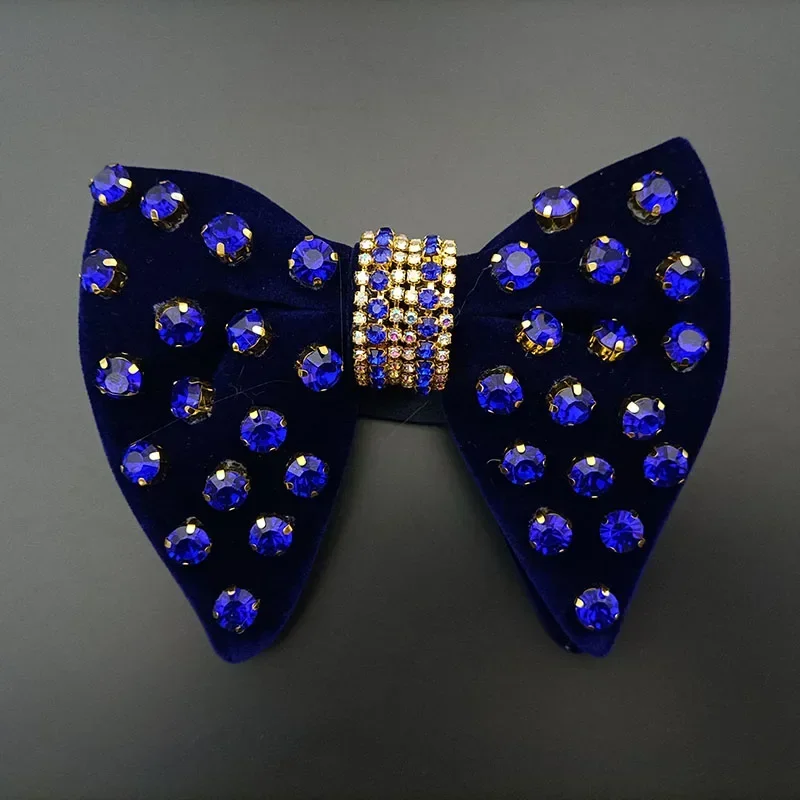 Bow Ties for Men's Wedding Business Suit Shirts Accessories Original Design Handmade Jewelry Gifts Luxury Rhinestones Bow-tie
Bow Ties for Men's Wedding Business Suit Shirts Accessories Original Design Handmade Jewelry Gifts Luxury Rhinestones Bow-tie