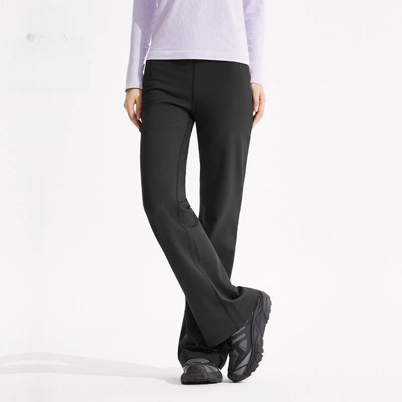 Peak High Waist Slimming Flared Yoga Pants Women's Fce Lined Casual Hoof Pants Fitn Exercise Trousers
Peak High Waist Slimming Flared Yoga Pants Women's Fce Lined Casual Hoof Pants Fitn Exercise Trousers