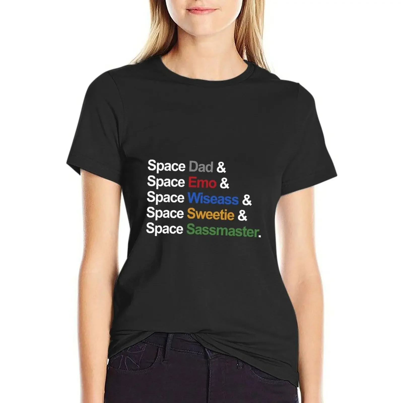 Voltron - Paladins IN SPACE! (For Dark Backgrounds) T-Shirt Blouse anime summer top plus sizes t-shirts for Women cotton
Voltron - Paladins IN SPACE! (For Dark Backgrounds) T-Shirt Blouse anime summer top plus sizes t-shirts for Women cotton