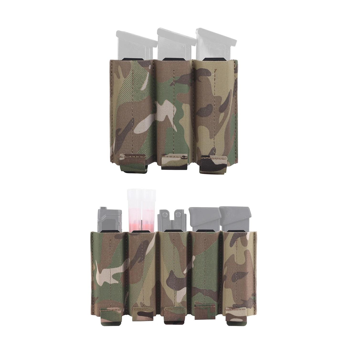 POSEIDON DEFENSE Triple Quintuple Multi-Purpose Mag Pouch 9mm .40S&W .357SIG .45ACP Magazine Holster Airsoft Mag Carrier
POSEIDON DEFENSE Triple Quintuple Multi-Purpose Mag Pouch 9mm .40S&W .357SIG .45ACP Magazine Holster Airsoft Mag Carrier
