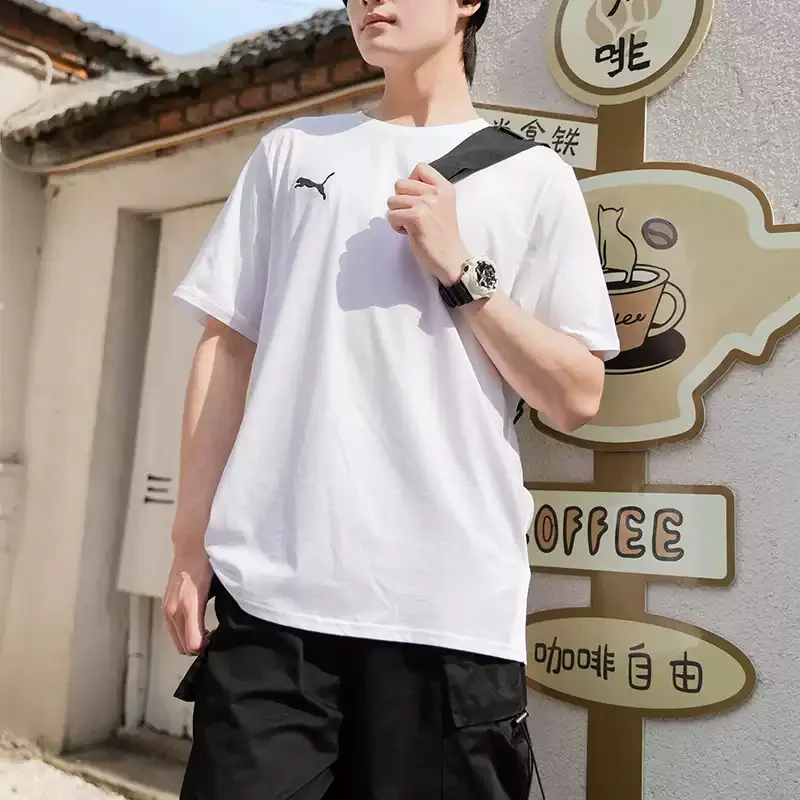 Puma short-sleeved men's summer new-style sportswear casual round-neck loose- fitting breathable T-shirt 658615-04
Puma short-sleeved men's summer new-style sportswear casual round-neck loose- fitting breathable T-shirt 658615-04