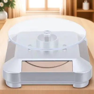 Rotating Display St 360 Degree Automatic Plastic Jewelry Watch Turntable Solar Powered LED Lighting Retail Home Use
Rotating Display St 360 Degree Automatic Plastic Jewelry Watch Turntable Solar Powered LED Lighting Retail Home Use