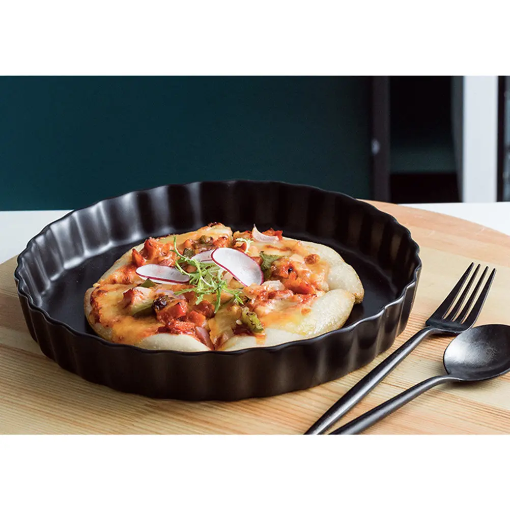 Creative Ceramics Breakfast Plate Black Elegant Italy Noodles Dish Dishwasher Microwave Safe Household Tableware for Home
Creative Ceramics Breakfast Plate Black Elegant Italy Noodles Dish Dishwasher Microwave Safe Household Tableware for Home