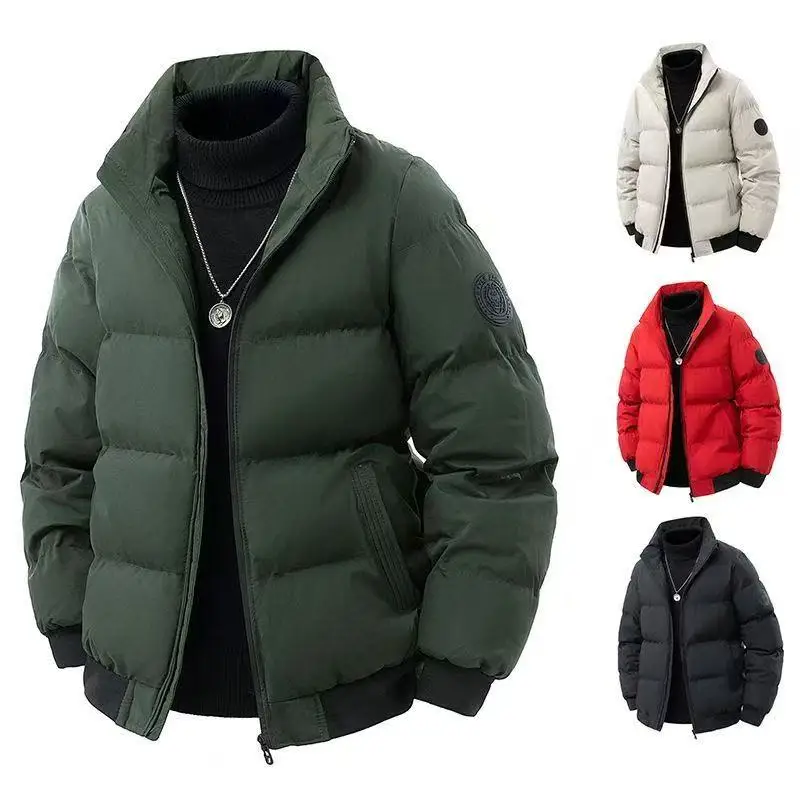 A Thick Loose Large-Sized Sporty And Casual Versatile Stand-Up Collar Warm Young Cotton-Padded Jacket For Men In Winter
A Thick Loose Large-Sized Sporty And Casual Versatile Stand-Up Collar Warm Young Cotton-Padded Jacket For Men In Winter