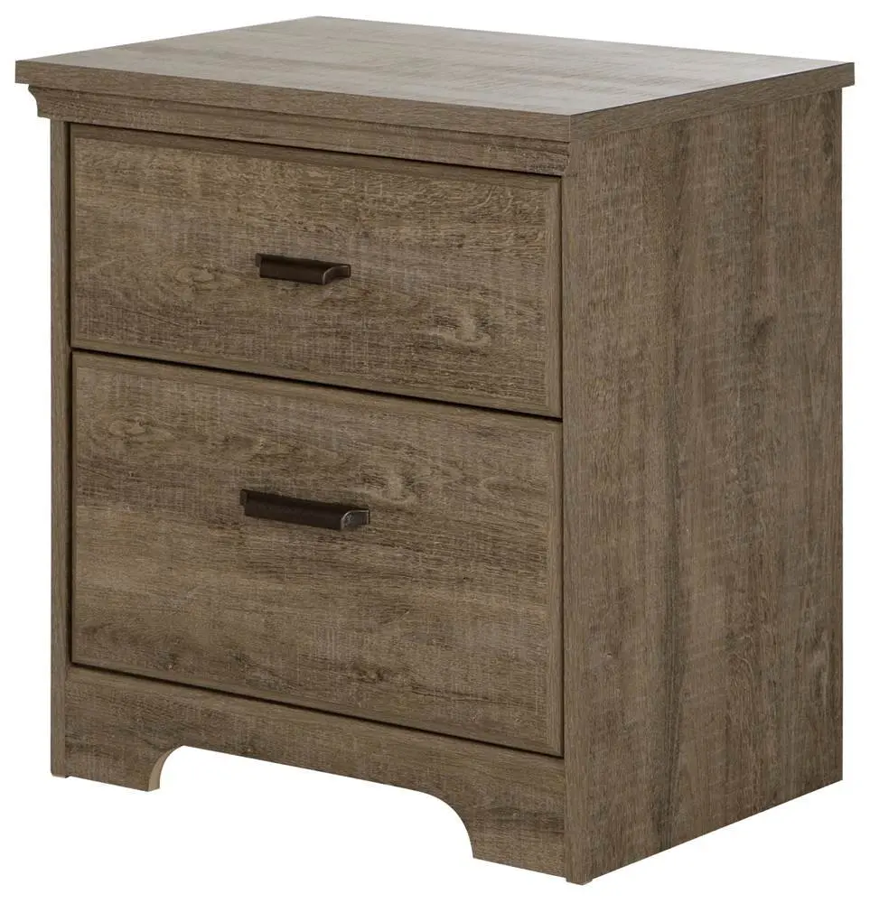 2-Drawer Nightstand Weathered Oak, Traditional, Customized
2-Drawer Nightstand Weathered Oak, Traditional, Customized