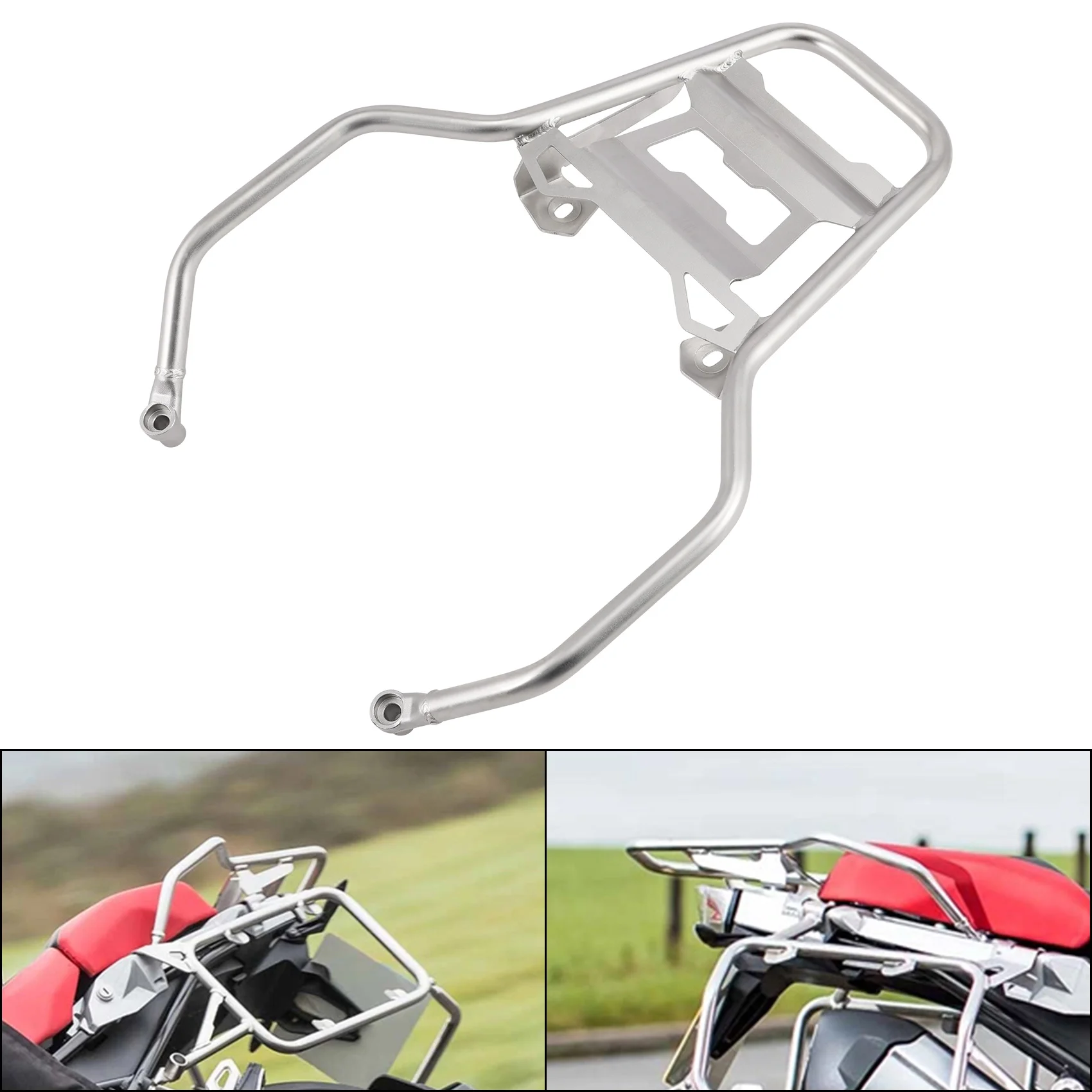 Motorcycle Rear Luggage Rack Fit For BMW R1200GS LC 2013-2018 R1250GS LC 2019-2023
Motorcycle Rear Luggage Rack Fit For BMW R1200GS LC 2013-2018 R1250GS LC 2019-2023
