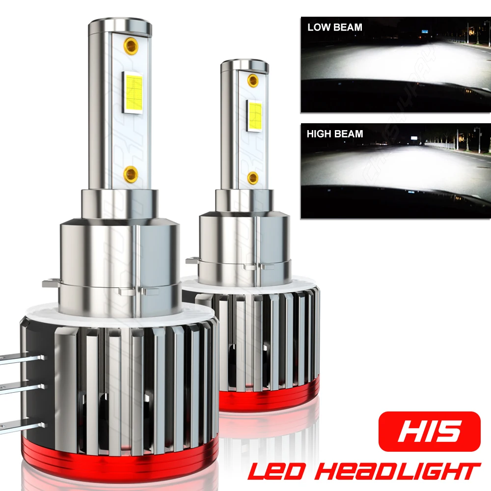 CHUSYYRAY Car lights H15 H7 LED headlight bulbs Super Bright LED Headlights High Low Beam Fog Light Bulb 6000K Car accsesories
CHUSYYRAY Car lights H15 H7 LED headlight bulbs Super Bright LED Headlights High Low Beam Fog Light Bulb 6000K Car accsesories