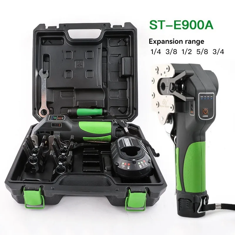 Electric Expander Tool Fully 18V Automatic Tube Expander Electric Expansion Horn Tool Metric And Imperial Two-In-One
Electric Expander Tool Fully 18V Automatic Tube Expander Electric Expansion Horn Tool Metric And Imperial Two-In-One
