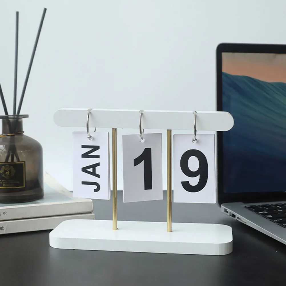 1pc Flip Page Desk Calendar Modern White Home Office Decor Reusable Standing Table Accessory Yearly Monthly Display
1pc Flip Page Desk Calendar Modern White Home Office Decor Reusable Standing Table Accessory Yearly Monthly Display