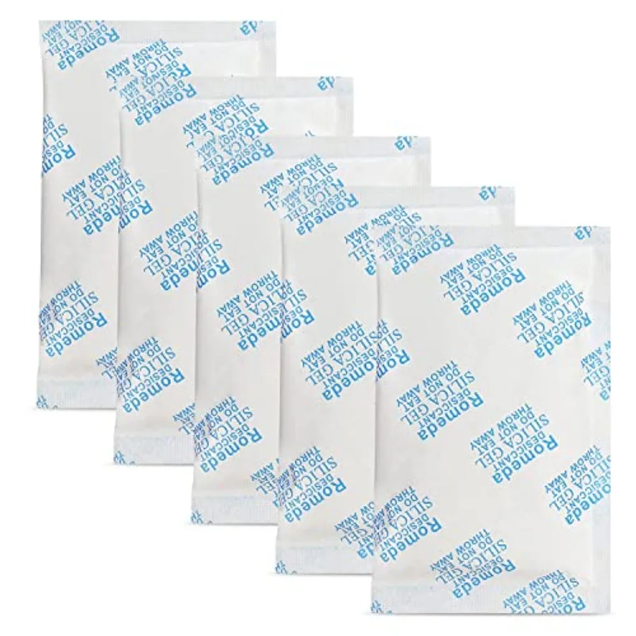 15 Pcs 20 Gram Silica Gel Packs, Transparent Desiccant, Desiccant Packets for Storage, Moisture Packs for Spices Jewelry Shoes
15 Pcs 20 Gram Silica Gel Packs, Transparent Desiccant, Desiccant Packets for Storage, Moisture Packs for Spices Jewelry Shoes