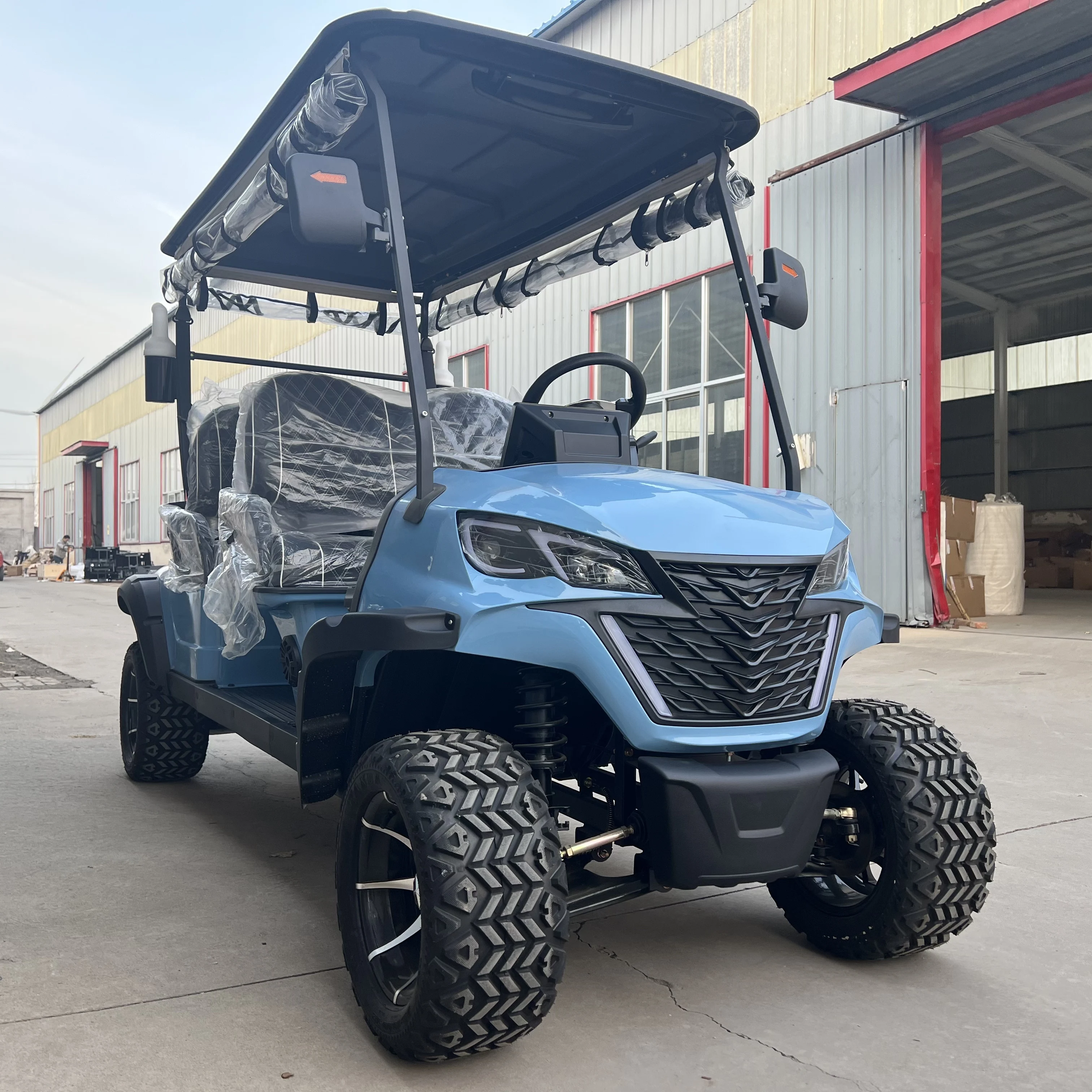 Фирменная фабрика, 4 + 2, 6-местная электрическая тележка для гольфа, распродажа, 72 В, литиевая батарея, электрическая тележка для гольфа, лучшая цена и высокое качество
Фирменная фабрика, 4 + 2, 6-местная электрическая тележка для гольфа, распродажа, 72 В, литиевая батарея, электрическая тележка для гольфа, лучшая цена и высокое качество