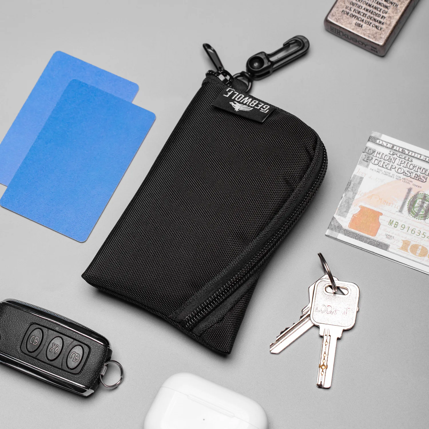 Portable Mini EDC Zipper Wallet for Men & Women | Travel Coin Purse for Keys, Cards, Cash & Earphones
Portable Mini EDC Zipper Wallet for Men & Women | Travel Coin Purse for Keys, Cards, Cash & Earphones