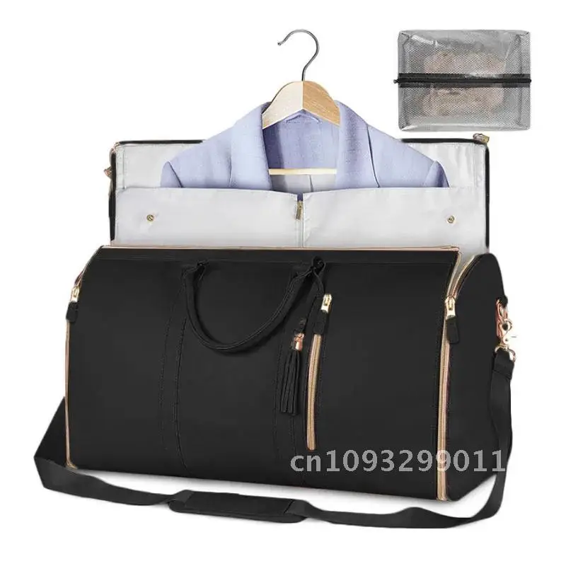 Large capacity folding suit bag duffle crossbody one shoulder bag clothing travel fitness large and handheld luggage sports bag
Large capacity folding suit bag duffle crossbody one shoulder bag clothing travel fitness large and handheld luggage sports bag