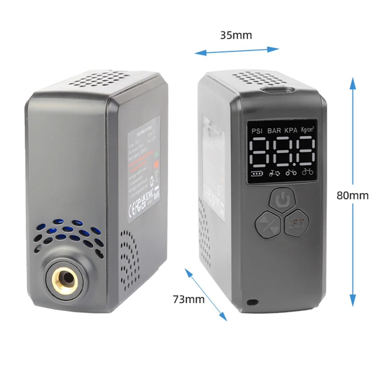 Wireless Air Pump 150Psi Portable Electric Tire Inflator for Car Bicycle Motorcycle Mini Air Compressor
Wireless Air Pump 150Psi Portable Electric Tire Inflator for Car Bicycle Motorcycle Mini Air Compressor