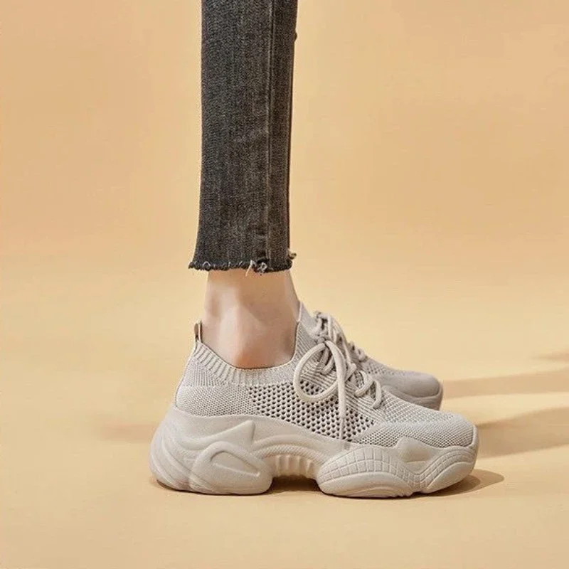 Flat Athletic Women Footwear Mesh Breathable High on Platform Ladies Shoes A Spring New in Summer 2024 Walking Designer Cheap 39
Flat Athletic Women Footwear Mesh Breathable High on Platform Ladies Shoes A Spring New in Summer 2024 Walking Designer Cheap 39