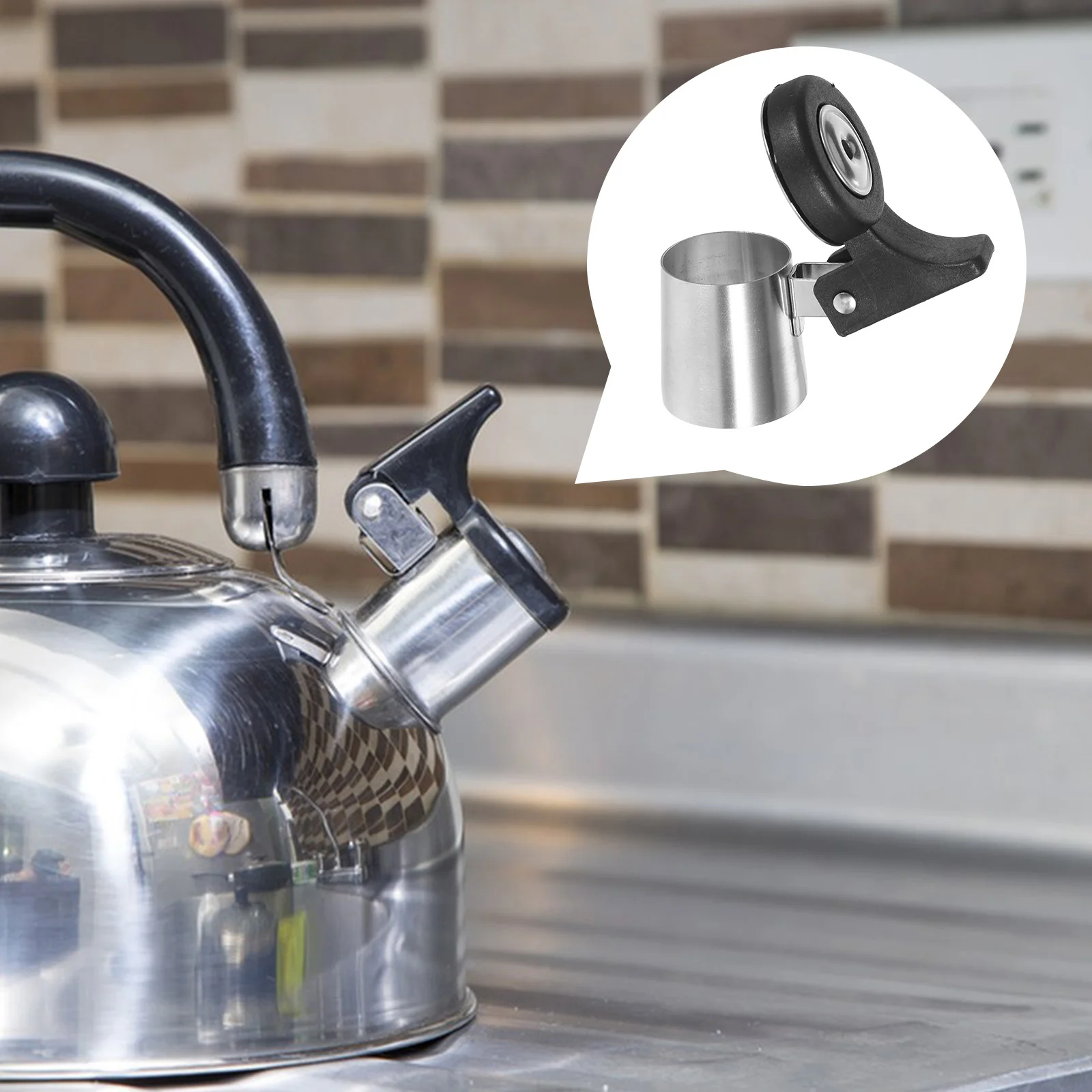 Kettle Alarm Sound Spout Tea Whistling Parts Coffee Pitcher Accessory Lound Stainless Steel Camping Stove
Kettle Alarm Sound Spout Tea Whistling Parts Coffee Pitcher Accessory Lound Stainless Steel Camping Stove