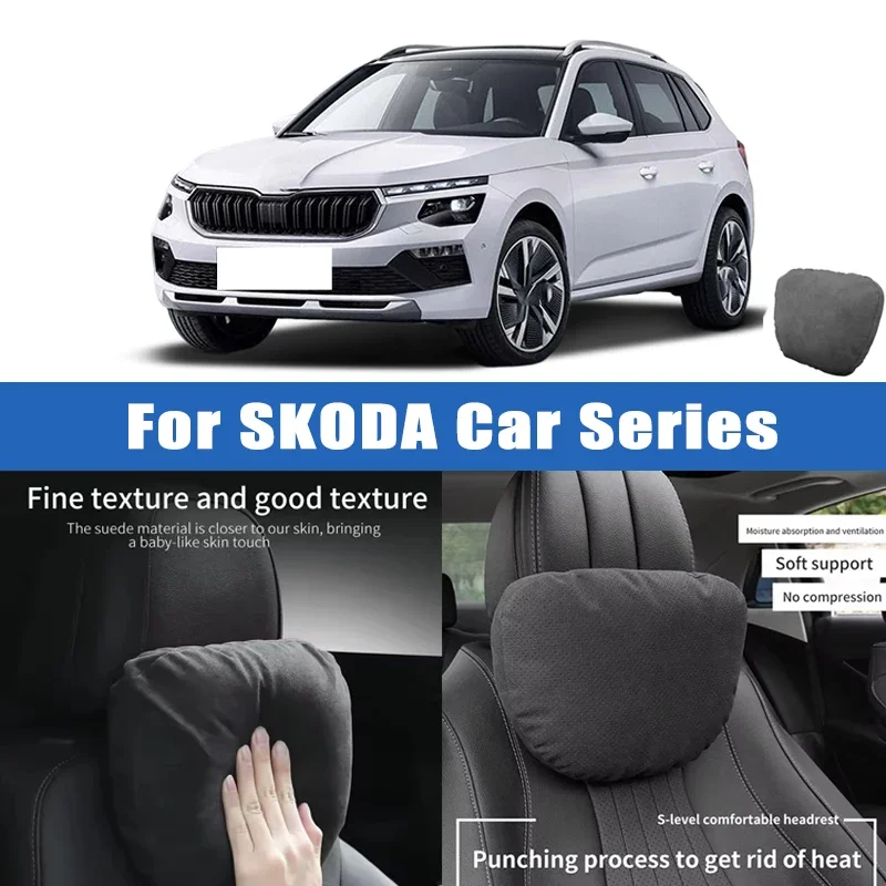 Top Quality Car Headrest Neck Support Seat Soft Neck Pillow Breathable For Skoda Octavia Fabia Rapid Superb Kodiaq Karoq Kamiq
Top Quality Car Headrest Neck Support Seat Soft Neck Pillow Breathable For Skoda Octavia Fabia Rapid Superb Kodiaq Karoq Kamiq