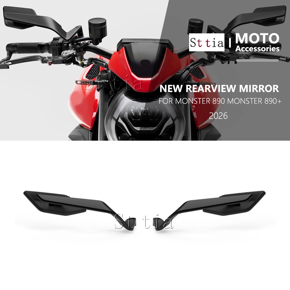 For Ducati MONSTER 890 Monster890 2026 MONSTER 890+ New Monster 890 Motorcycle Rearview Mirrors HD Vision Side Mirror
For Ducati MONSTER 890 Monster890 2026 MONSTER 890+ New Monster 890 Motorcycle Rearview Mirrors HD Vision Side Mirror