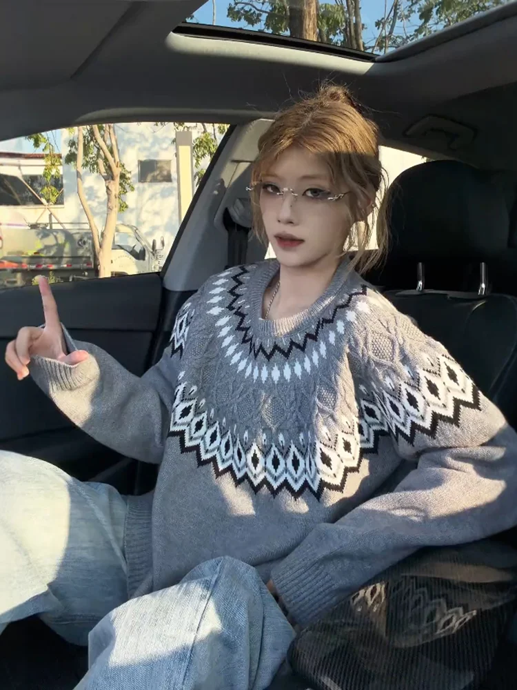 Вязаный свитер Feilao Island Ethnic Sle с круглым вырезом и бахромой, плотный, осенне-зимний, для мужчин и женщин, базовый слой, трикотаж Cleanfit
Вязаный свитер Feilao Island Ethnic Sle с круглым вырезом и бахромой, плотный, осенне-зимний, для мужчин и женщин, базовый слой, трикотаж Cleanfit