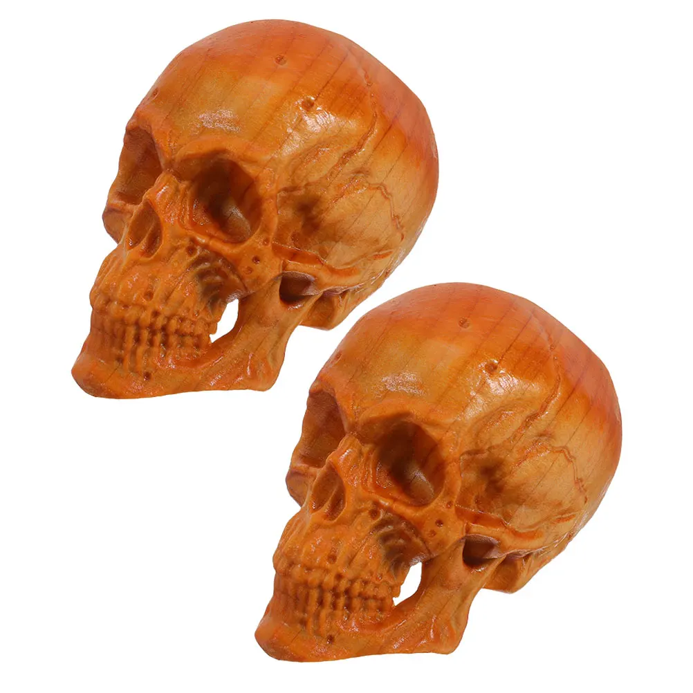 2 Pcs Skull Statue Desktop Model Fake Unique Micro Head Figurine Thuja Miniature Figure Decor
2 Pcs Skull Statue Desktop Model Fake Unique Micro Head Figurine Thuja Miniature Figure Decor