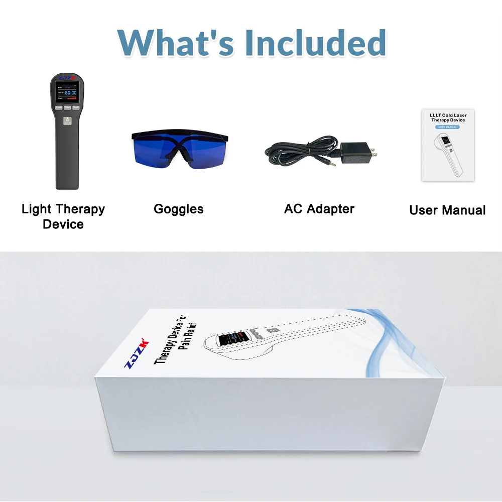 ZJZK Portable Body Pain Relief Device for Human and Pets 880mW Class IV Cold Laser Physical Therapy Hand Back Shoulder Pain
ZJZK Portable Body Pain Relief Device for Human and Pets 880mW Class IV Cold Laser Physical Therapy Hand Back Shoulder Pain