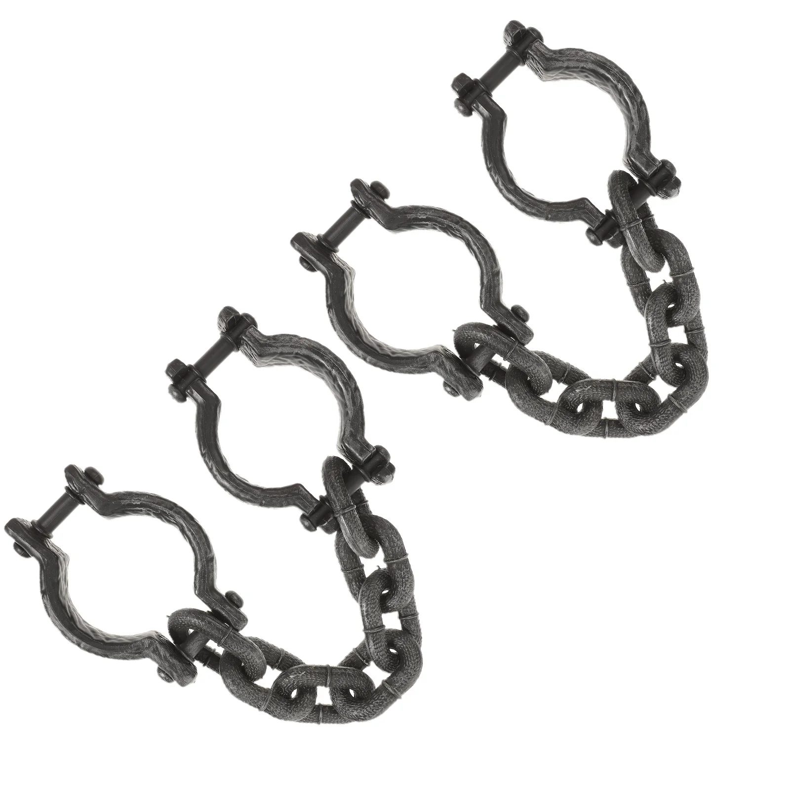 2Pcs Halloween Decoration Chains Realistic Fake Chains for Costume Jewelry Dressing Up Events Haunted House
2Pcs Halloween Decoration Chains Realistic Fake Chains for Costume Jewelry Dressing Up Events Haunted House