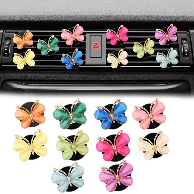 Colorful Metal Butterfly Car Aroma Clip Alloy Air Conditioner Vent Decoration Perfume Ornament Car Interior Accessories
Colorful Metal Butterfly Car Aroma Clip Alloy Air Conditioner Vent Decoration Perfume Ornament Car Interior Accessories