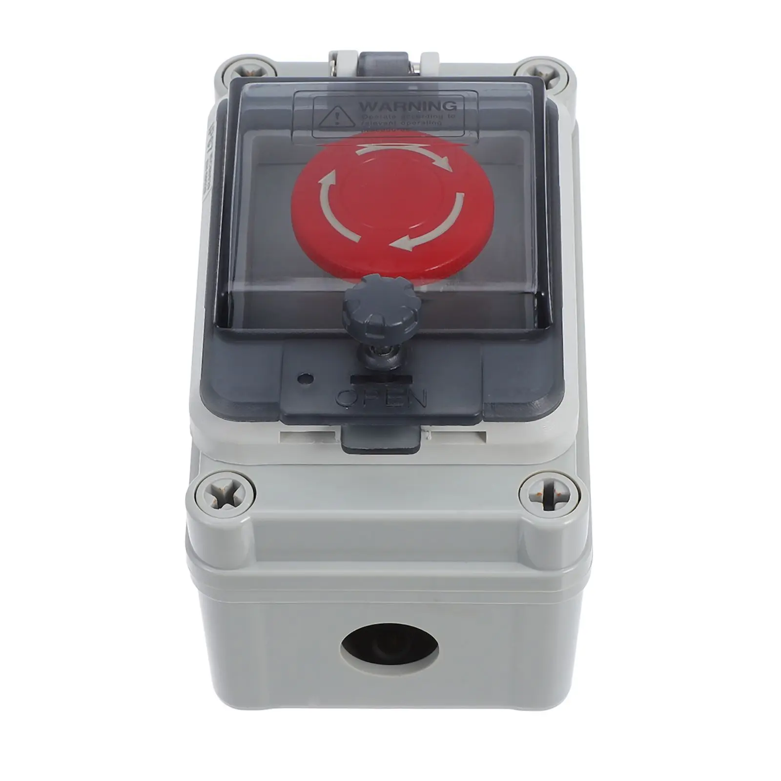 Waterproof Button Outdoor Electrical Breaker Box Emergency Push Pull Switch Heavy Duty Power Control Box Protector v
Waterproof Button Outdoor Electrical Breaker Box Emergency Push Pull Switch Heavy Duty Power Control Box Protector v