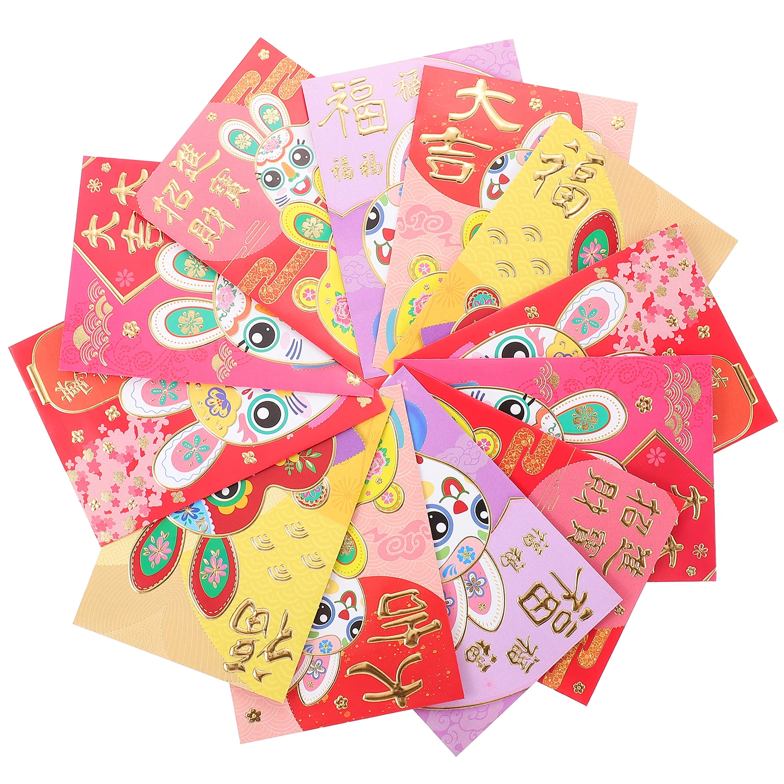 60pcs New Year Red Envelope Spring Festival Lucky Money Bag Cartoon Packets Rabbit Year Smooth Surface Sturdy Design Health
60pcs New Year Red Envelope Spring Festival Lucky Money Bag Cartoon Packets Rabbit Year Smooth Surface Sturdy Design Health