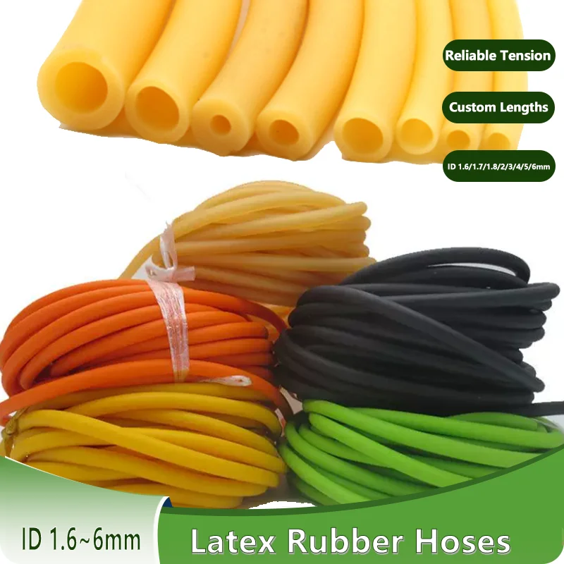 1-20m Latex Rubber Hoses Good Quality Slingshot Catapult Speargun Tension Belt Elastic Rubber Band ID1.6/1.7/1.8/2/3/4/5/6mm
1-20m Latex Rubber Hoses Good Quality Slingshot Catapult Speargun Tension Belt Elastic Rubber Band ID1.6/1.7/1.8/2/3/4/5/6mm