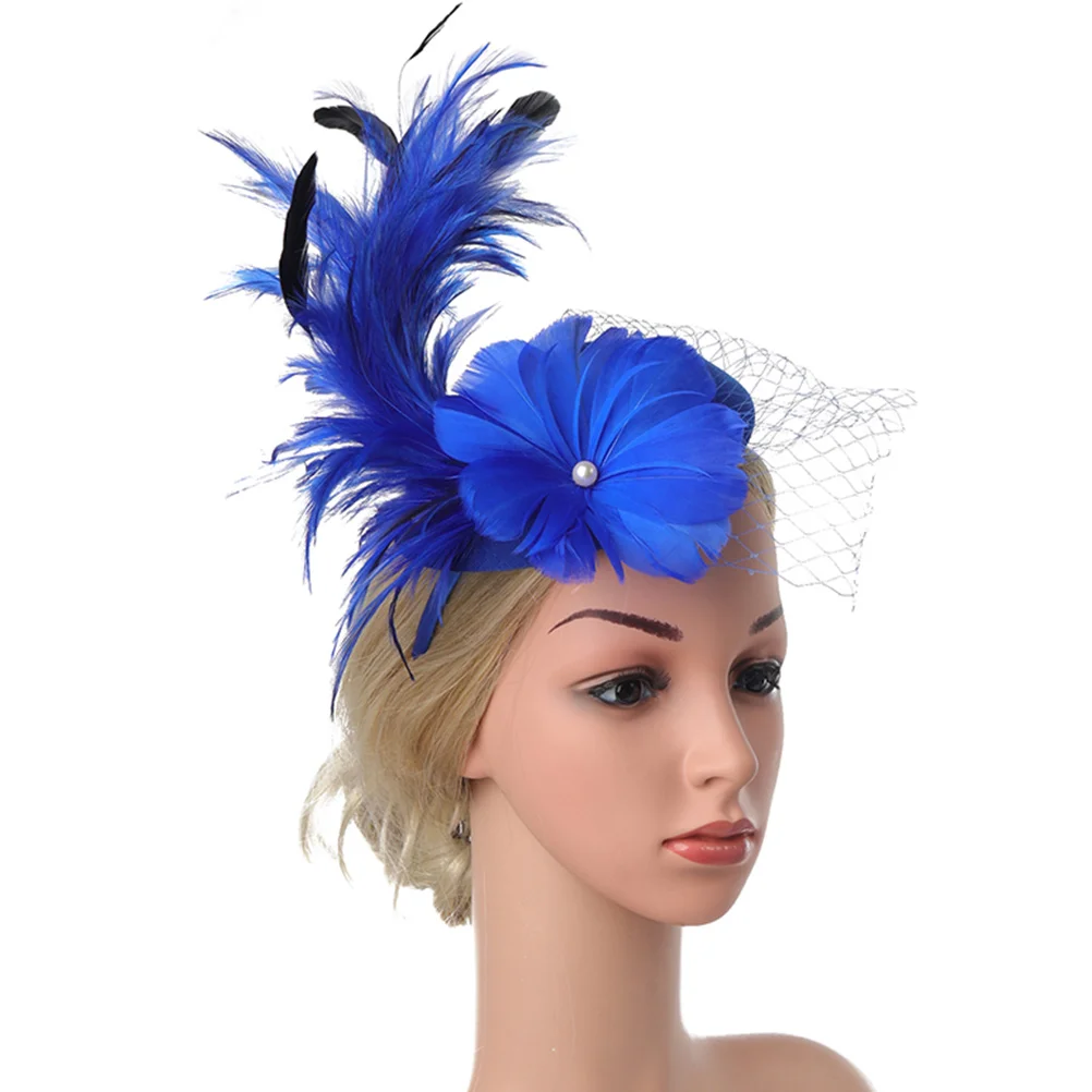 Bridal Veil Mini Hat Hair Clip Elegant Mesh Design Wedding Party Blue Prom Banquet Bride Fascinator Headwear
Bridal Veil Mini Hat Hair Clip Elegant Mesh Design Wedding Party Blue Prom Banquet Bride Fascinator Headwear