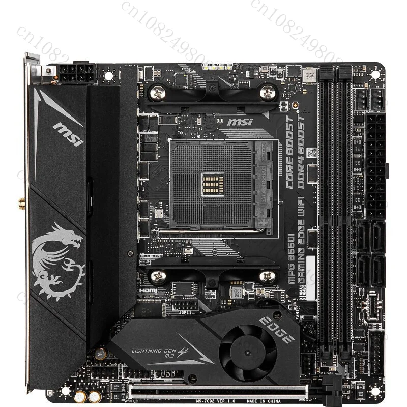 used FOR MSI MPG B550I GAMING EDGE WIFI Motherboard Support 3700 DDR4 64GB AMD AM4
used FOR MSI MPG B550I GAMING EDGE WIFI Motherboard Support 3700 DDR4 64GB AMD AM4