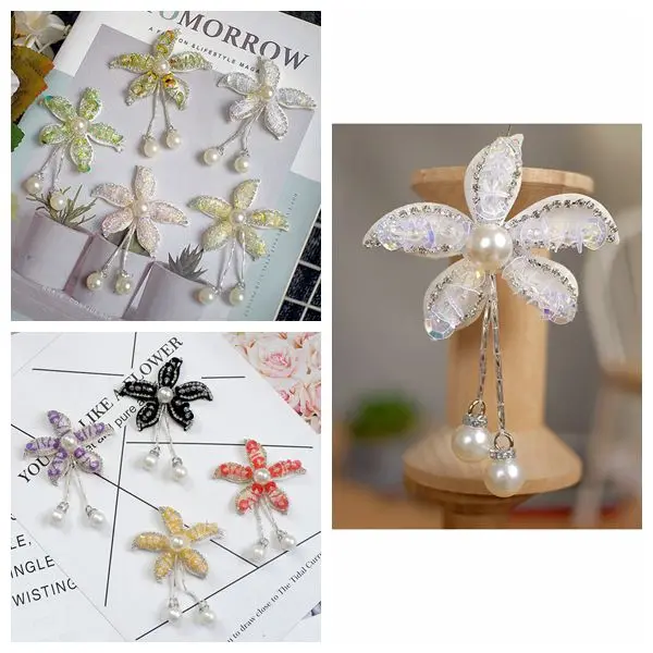 Hand Sewing Tassel Pendant Decorative Bright Flower Patch Sequin Fabric Adhesive Bead Patch Embelliment for Clothing Acc...
Hand Sewing Tassel Pendant Decorative Bright Flower Patch Sequin Fabric Adhesive Bead Patch Embelliment for Clothing Acc...