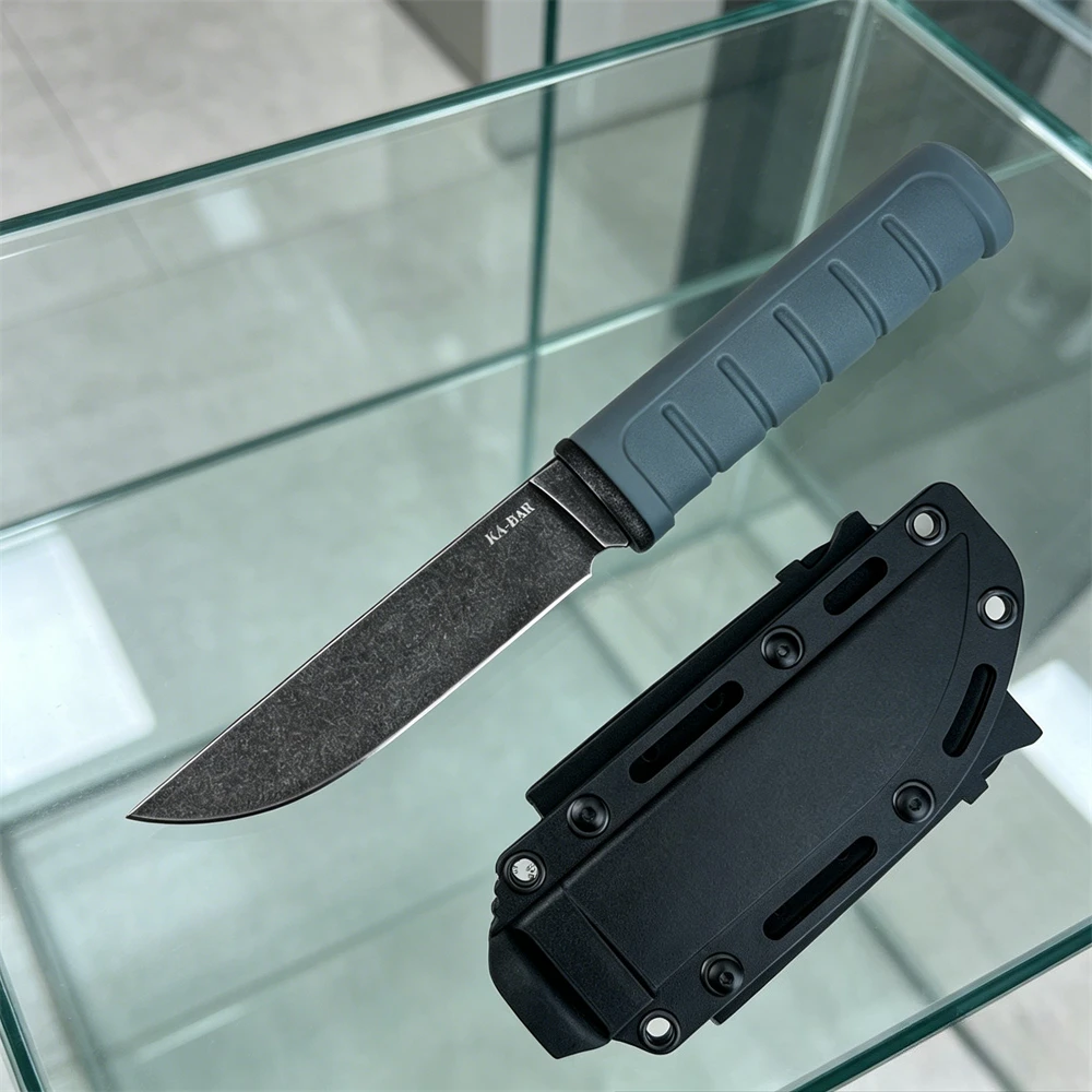 Многофункциональный походный нож BK 6101 с фиксированным клинком, сталь 8Cr13Mov, рукоять из синего нейлонового волокна, инструмент для выживания и кемпинга
Многофункциональный походный нож BK 6101 с фиксированным клинком, сталь 8Cr13Mov, рукоять из синего нейлонового волокна, инструмент для выживания и кемпинга