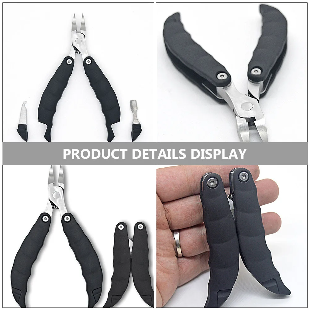 1Pcs Black Foldable Ingrown Toenail Clipper Stainless Steel Precision Cutter Portable Nail Trimmer for Home Salon Use Heavy Duty
1Pcs Black Foldable Ingrown Toenail Clipper Stainless Steel Precision Cutter Portable Nail Trimmer for Home Salon Use Heavy Duty