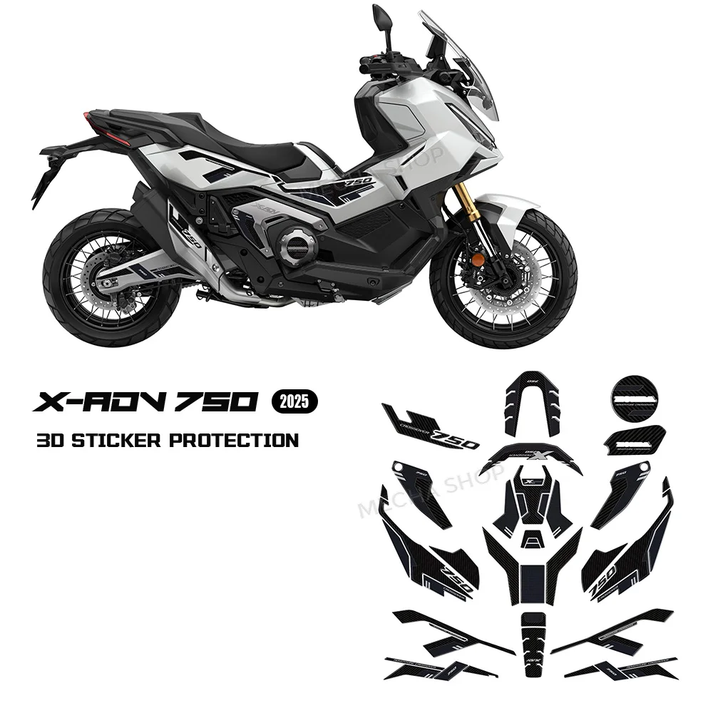 For X-ADV 750 Decorative Stickers Motorcycle 3D Stickers Protection Kit XADV750 X ADV750 X ADV750 Xadv750 Compatible with 2025-
For X-ADV 750 Decorative Stickers Motorcycle 3D Stickers Protection Kit XADV750 X ADV750 X ADV750 Xadv750 Compatible with 2025-