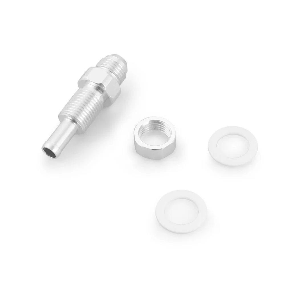 2PC -6AN Flare Male Bulkhead to 5/16" Hose Barb Fuel Pump Tank Adapter Fitting
2PC -6AN Flare Male Bulkhead to 5/16" Hose Barb Fuel Pump Tank Adapter Fitting