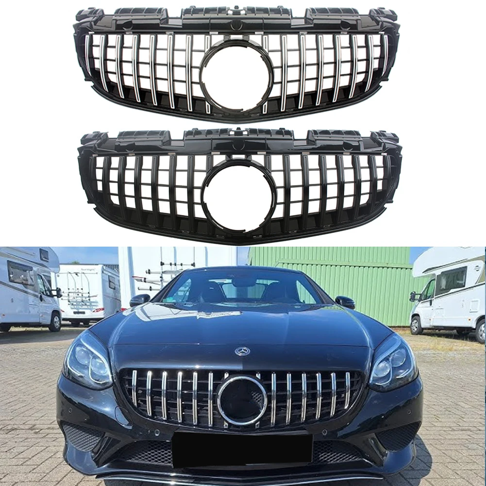 Передний гоночный гриль, верхний бампер радиатора для Mercedes-Benz SLC-Class R172 SLC180 SLC300 SLC 43AMG 2016 2017 2018 2019 2020
Передний гоночный гриль, верхний бампер радиатора для Mercedes-Benz SLC-Class R172 SLC180 SLC300 SLC 43AMG 2016 2017 2018 2019 2020