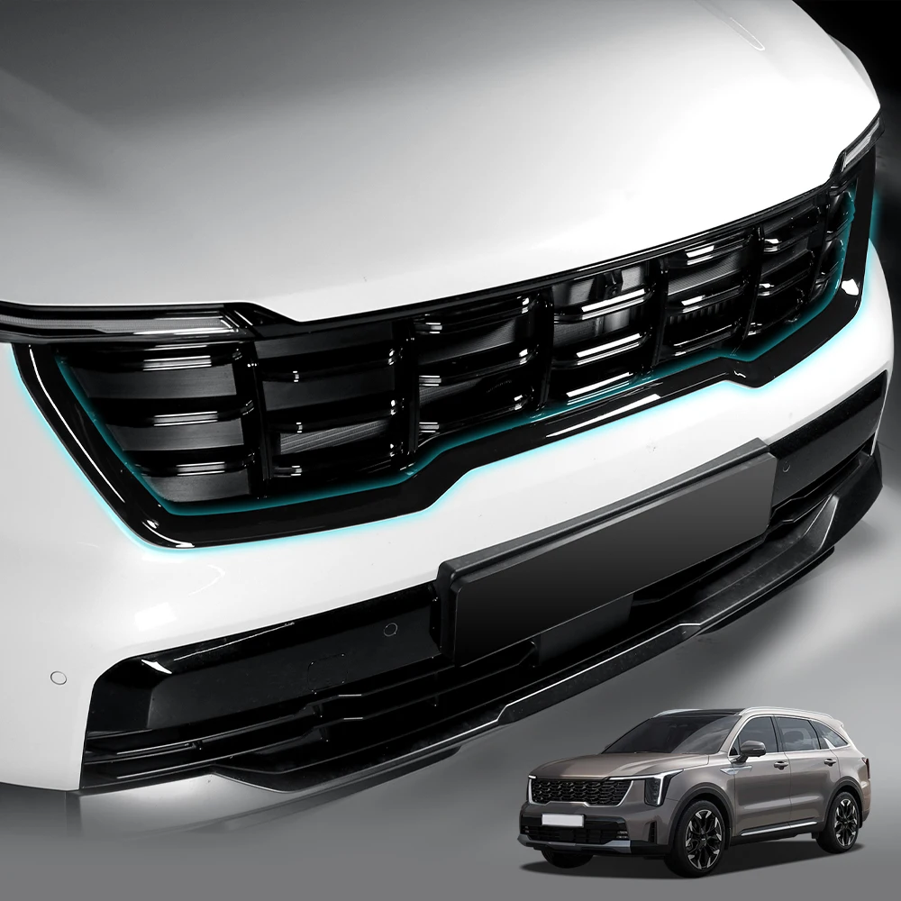 Car Front Bumper Mesh Decorative Strip Trim 3Pcs For Kia Sorento MQ4 PE 2024-2026 ABS Exterior Accessories LHD/RHD
Car Front Bumper Mesh Decorative Strip Trim 3Pcs For Kia Sorento MQ4 PE 2024-2026 ABS Exterior Accessories LHD/RHD