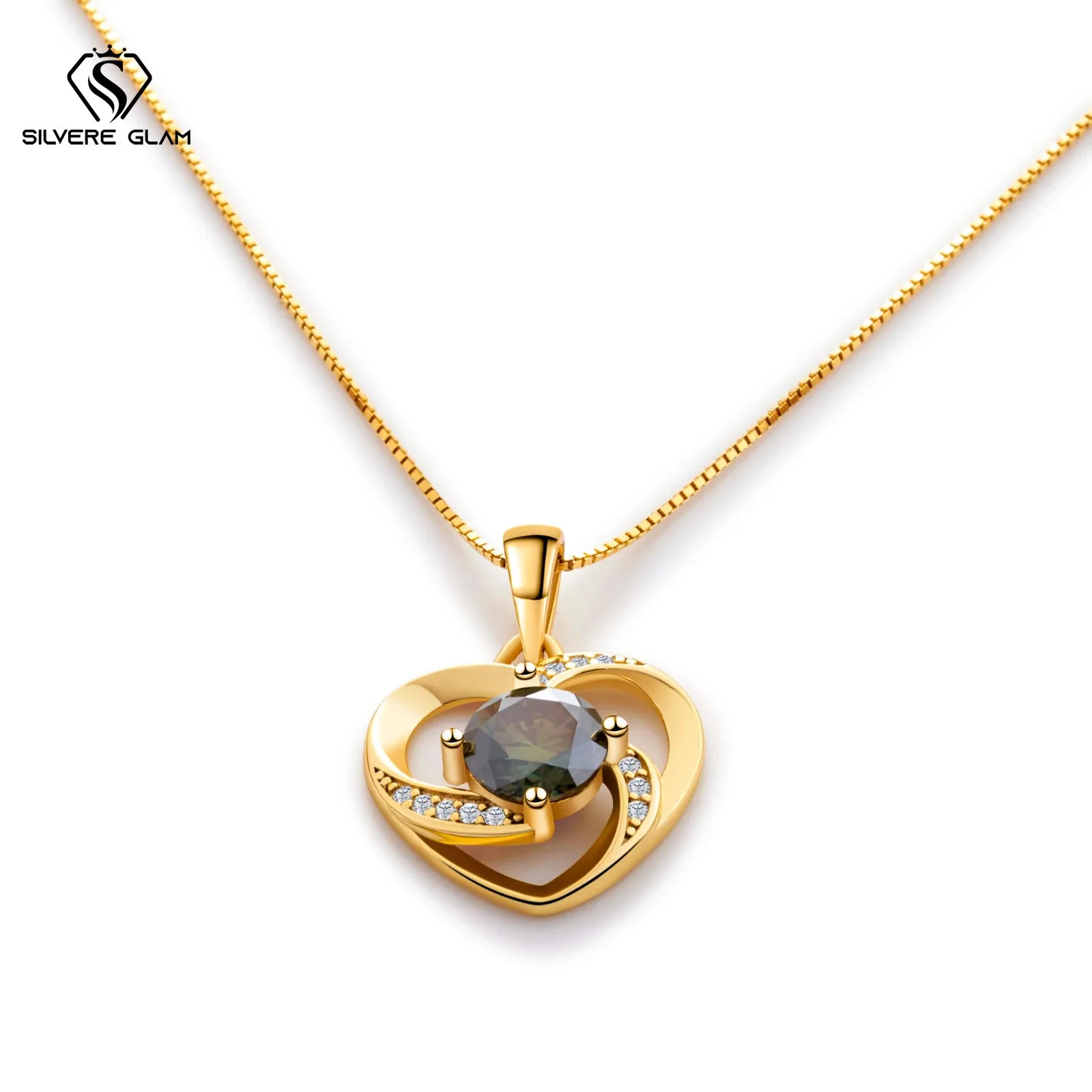 Classic Heart Pendant mama Necklace 925 Sterling Silver 1CT D Color Moissanite Jewelry Necklace for Mother's Day Gifts Party
Classic Heart Pendant mama Necklace 925 Sterling Silver 1CT D Color Moissanite Jewelry Necklace for Mother's Day Gifts Party
