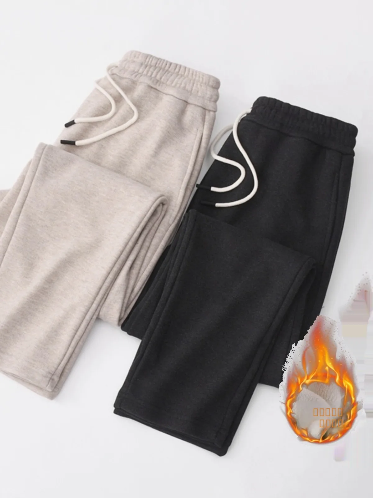 Мужские зимние утепленные брюки с флисовой подкладкой и эластичным поясом, модные повседневные прямые брюки для молодежи
Мужские зимние утепленные брюки с флисовой подкладкой и эластичным поясом, модные повседневные прямые брюки для молодежи