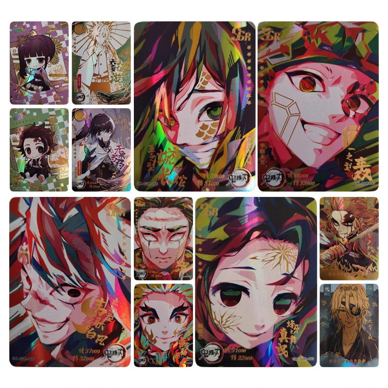 Аниме Demon Slayer Tsuyuri Kanawo Himejima Gyomei Hashibira Inosuke Коллекционные карты Рождественский подарок на день рождения Детские игрушки
Аниме Demon Slayer Tsuyuri Kanawo Himejima Gyomei Hashibira Inosuke Коллекционные карты Рождественский подарок на день рождения Детские игрушки