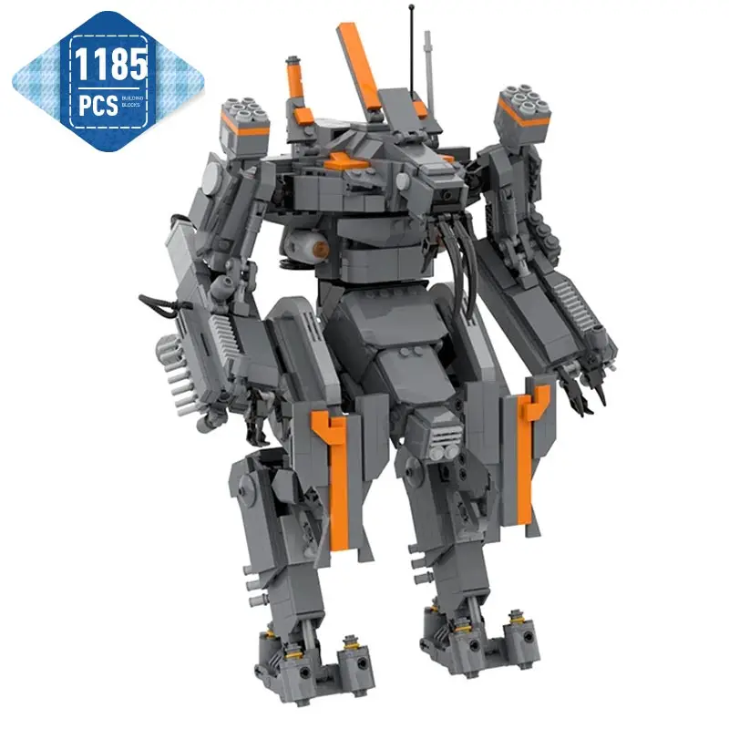 MOC Robot Districted 9 Exosuit Mech Prawn Building Block Assembly Model Military Weapon Robot Brick Toy Holiday Gift
MOC Robot Districted 9 Exosuit Mech Prawn Building Block Assembly Model Military Weapon Robot Brick Toy Holiday Gift
