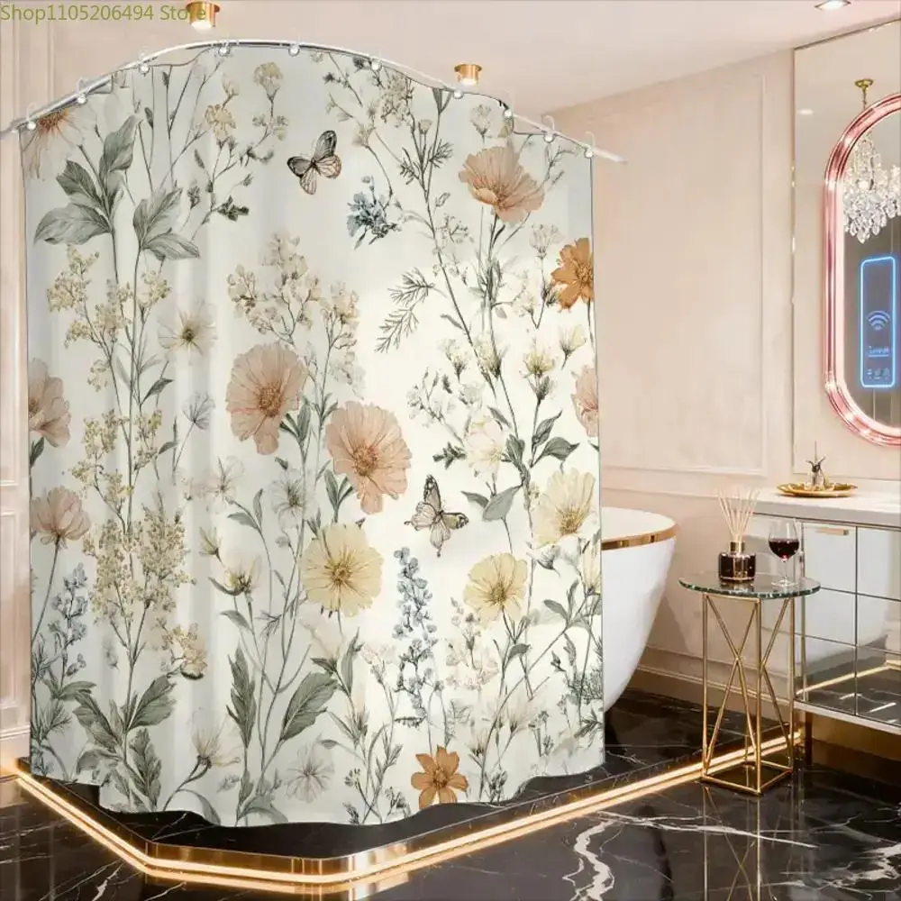 1 шт. занавески для ванной комнаты с плотным растительным узором, юбилейная занавеска для душа, в комплекте 12 крючков, 180*180 см.
1 шт. занавески для ванной комнаты с плотным растительным узором, юбилейная занавеска для душа, в комплекте 12 крючков, 180*180 см.