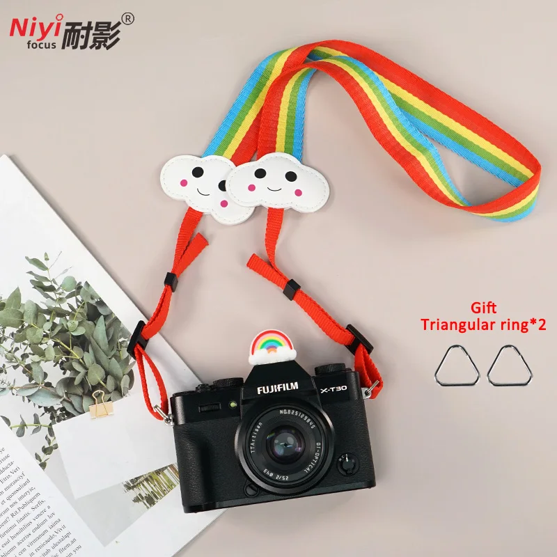 camera strap Rainbow hand strap camera for sony zve10 a6400 a7iii canon r50 fujifilm x100vi xm5 Adjustable length accessories
camera strap Rainbow hand strap camera for sony zve10 a6400 a7iii canon r50 fujifilm x100vi xm5 Adjustable length accessories