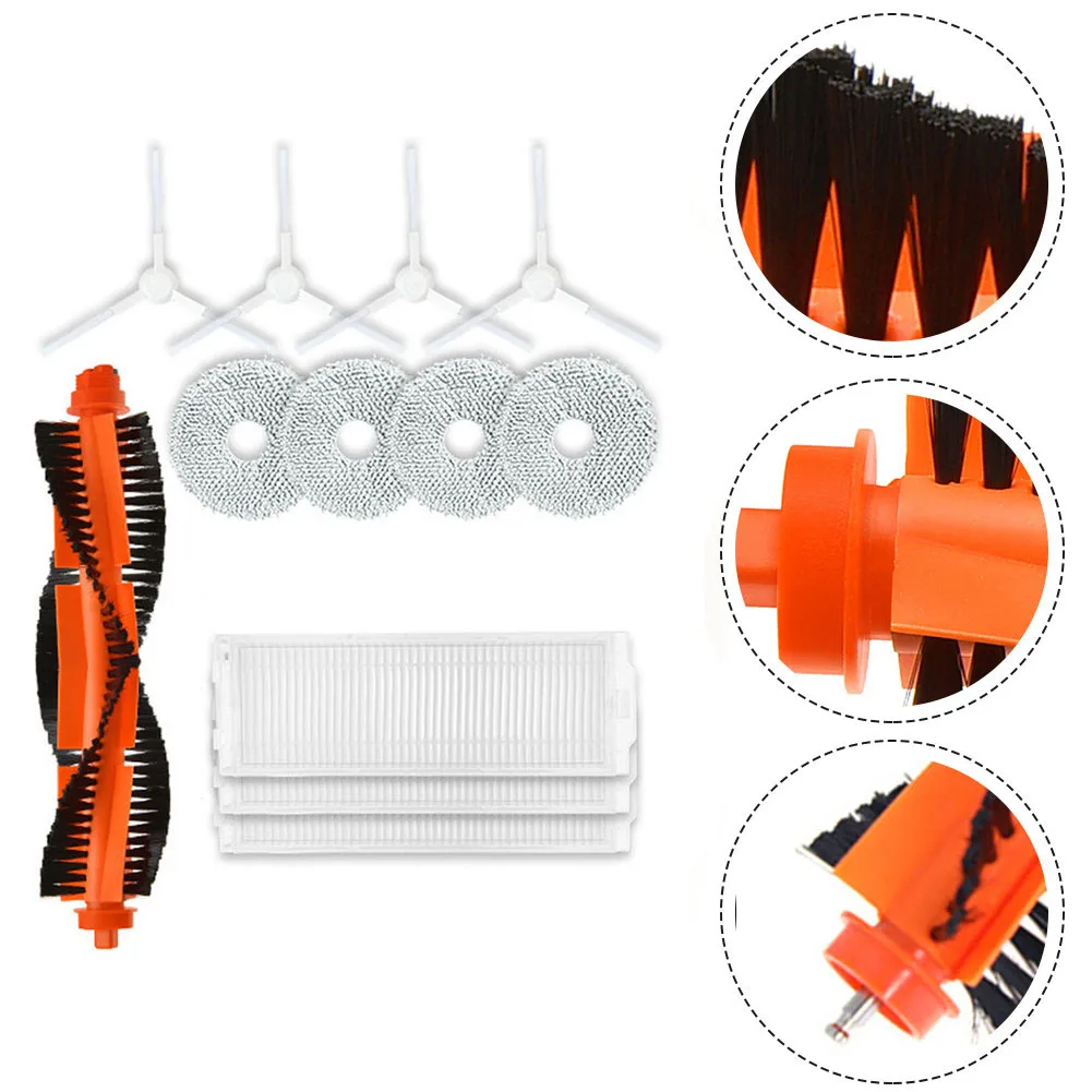 For Xiaomi For Mijia 2 C101 Main Side Brush Filter Mop Kit Robot Vacuum Cleaner Parts Replacement Accessories
For Xiaomi For Mijia 2 C101 Main Side Brush Filter Mop Kit Robot Vacuum Cleaner Parts Replacement Accessories