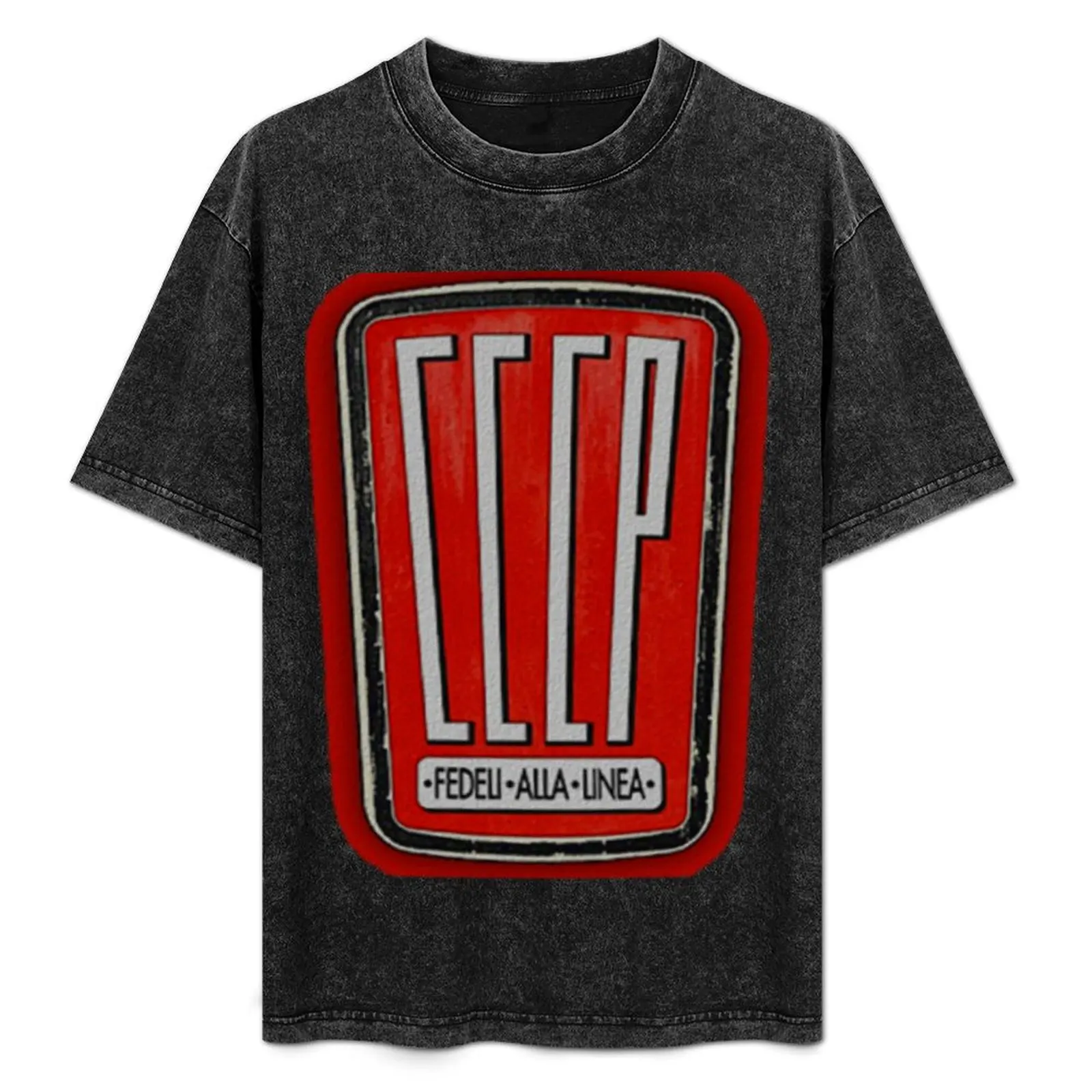 CCCP Fedeli Alla Linea T-Shirt Casual Holiday Short Sleeve Tee
CCCP Fedeli Alla Linea T-Shirt Casual Holiday Short Sleeve Tee