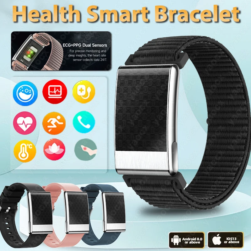 Новый умный браслет, спортивный фитнес-трекер, мониторинг здоровья, подсчет шагов, частота сердечных сокращений, отслеживание сна, водонепроницаемый смарт-браслет IP68
Новый умный браслет, спортивный фитнес-трекер, мониторинг здоровья, подсчет шагов, частота сердечных сокращений, отслеживание сна, водонепроницаемый смарт-браслет IP68