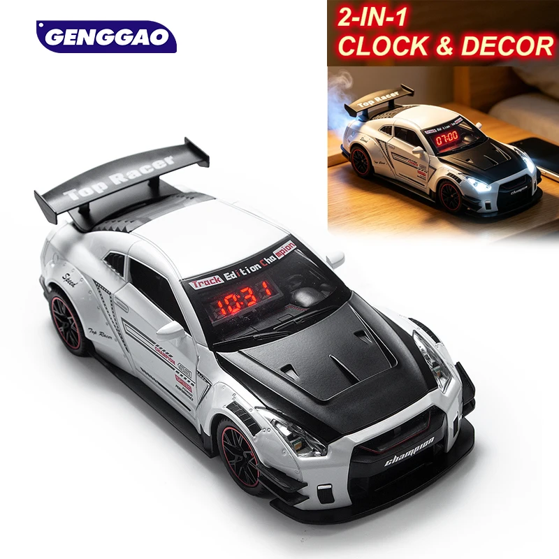 1PCS Car Alarm Clock, Rechargeable Battery Hyper Car Clock with Engine Sound, LED Flashing Light & Mist Spray
1PCS Car Alarm Clock, Rechargeable Battery Hyper Car Clock with Engine Sound, LED Flashing Light & Mist Spray