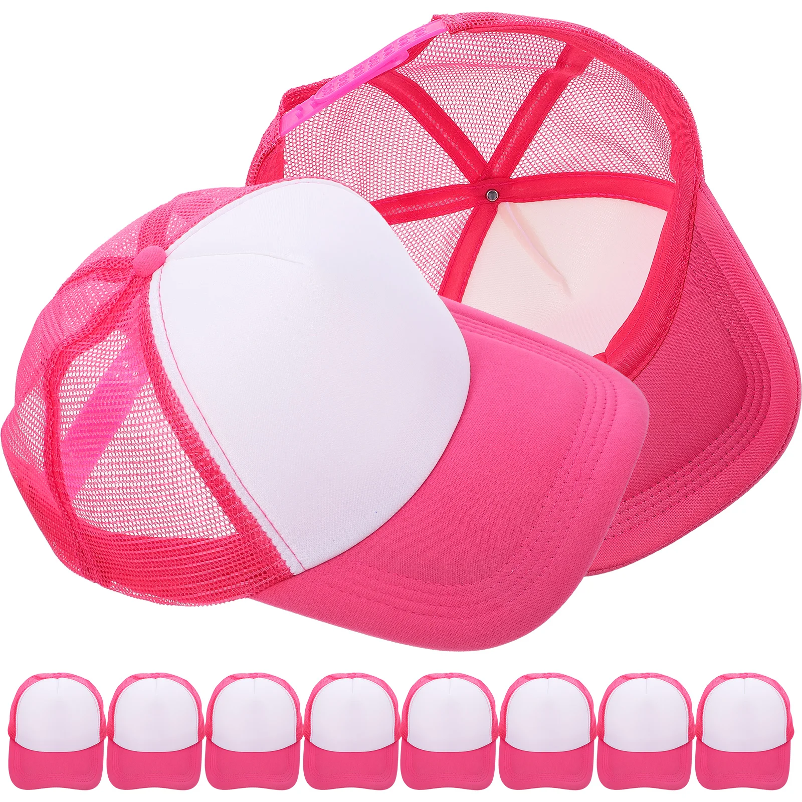 10 Pcs Blank Mesh Baseball Cap Sublimation Caps Hat Pvc Heat Transfer Hats Sports
10 Pcs Blank Mesh Baseball Cap Sublimation Caps Hat Pvc Heat Transfer Hats Sports